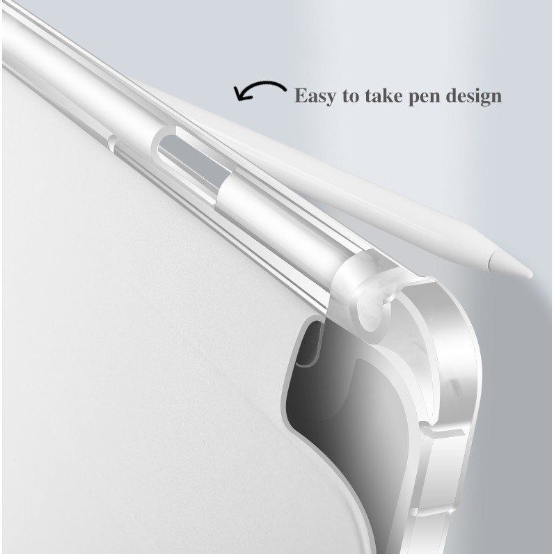 Ốp Máy Tính Bảng Có Khe Đựng Bút Cho ipad pro10.5 pro 11 air 4 3 2 1 8gen 7gen 10.2 ipad 6th 5th 9.7 mini 5 mini4