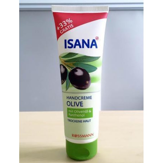 Kem dưỡng da tay OLIVE dưỡng ẩm, tái tạo da ISANA 133ml