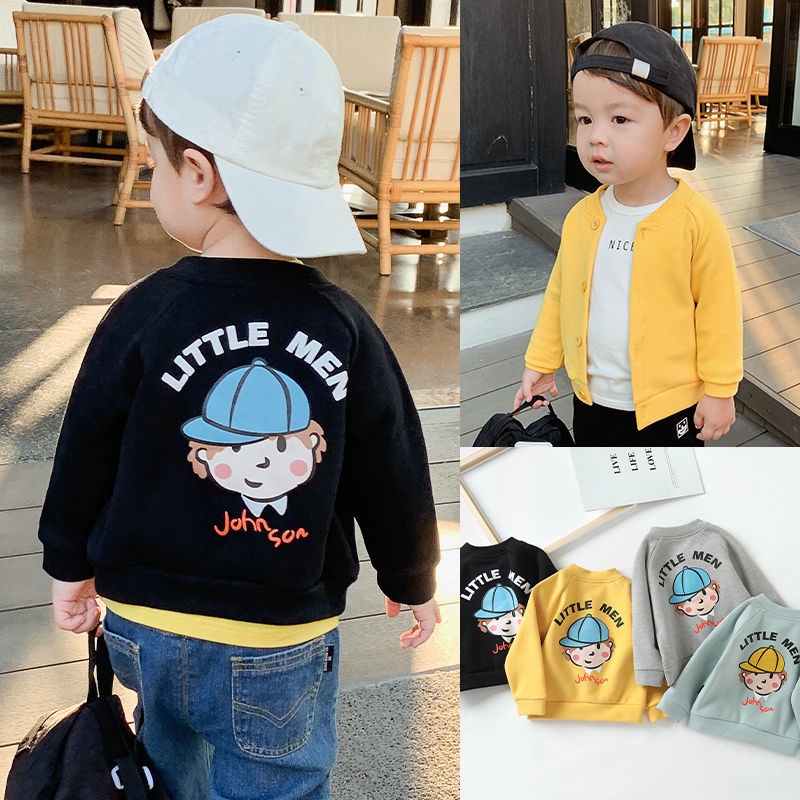 [Babycat] Hàng Có Sẵn Áo Khoác Bóng Chày Phong Cách Hàn Quốc Nhật Bản Mới 2022 Phong Cách Phương Tây Cho Bé Trai