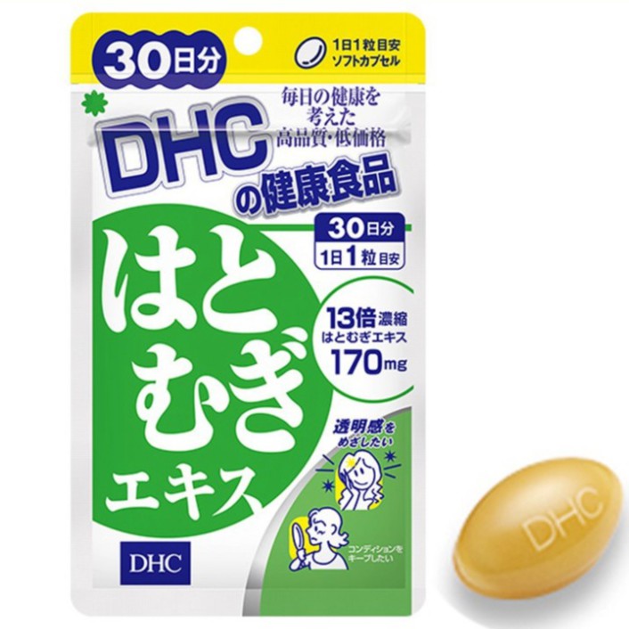 [Nhật nội địa] Viên uống trắng da DHC Coix Adlay Extract Nhật Bản