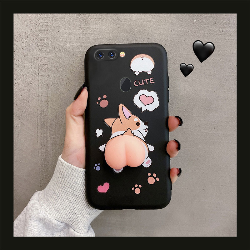 3D Cute corgi butt soft phone case for cho IPHONE 6 6s 7 8 plus X XR XS MAX 11 pro max 12 mini back cover | BigBuy360 - bigbuy360.vn