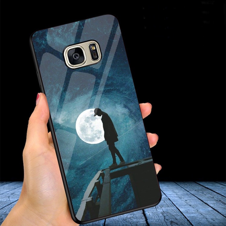 Ốp Lưng Kính 3D SAMSUNG GALAXY S7,S7 EDGE Ốp lưng thế hệ mới cao cấp