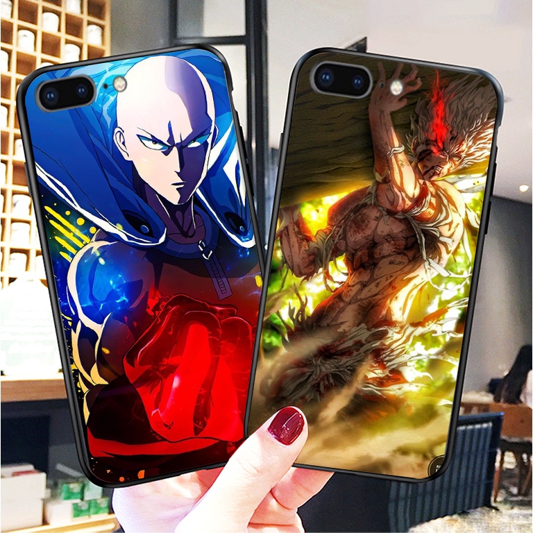 Ốp Iphone 7 / 8 plus in hình One punch man đẹp ngầu dễ thương ,In hình saitama  phong cách đẹp  vui nhộn đáng yêu