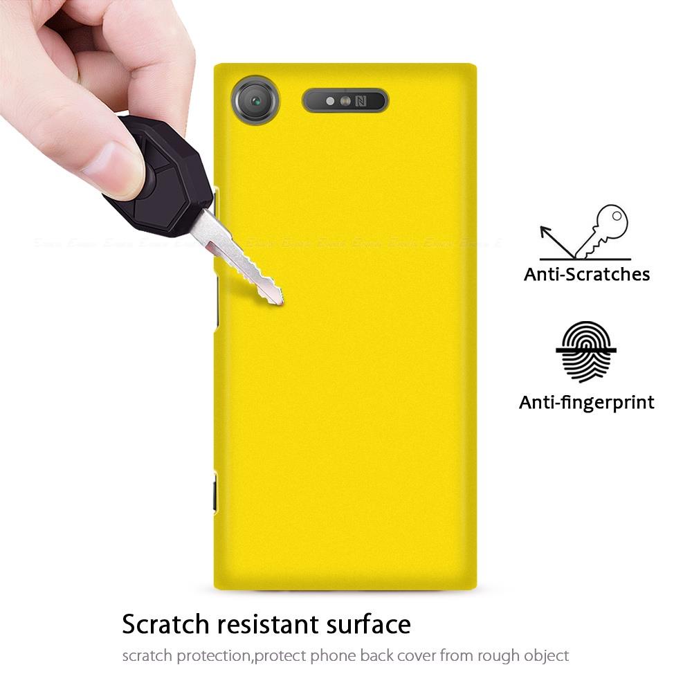 Ốp Điện Thoại PC Cứng Siêu Mỏng Mặt Nhám Cho Sony Xperia XZ3 X XZ1 XZ2 Compact Premium