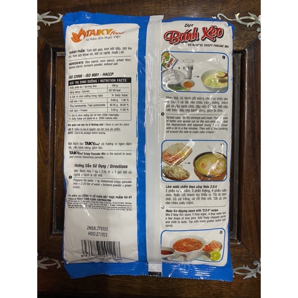 Bột Bánh Xèo Tài Ký 1kg