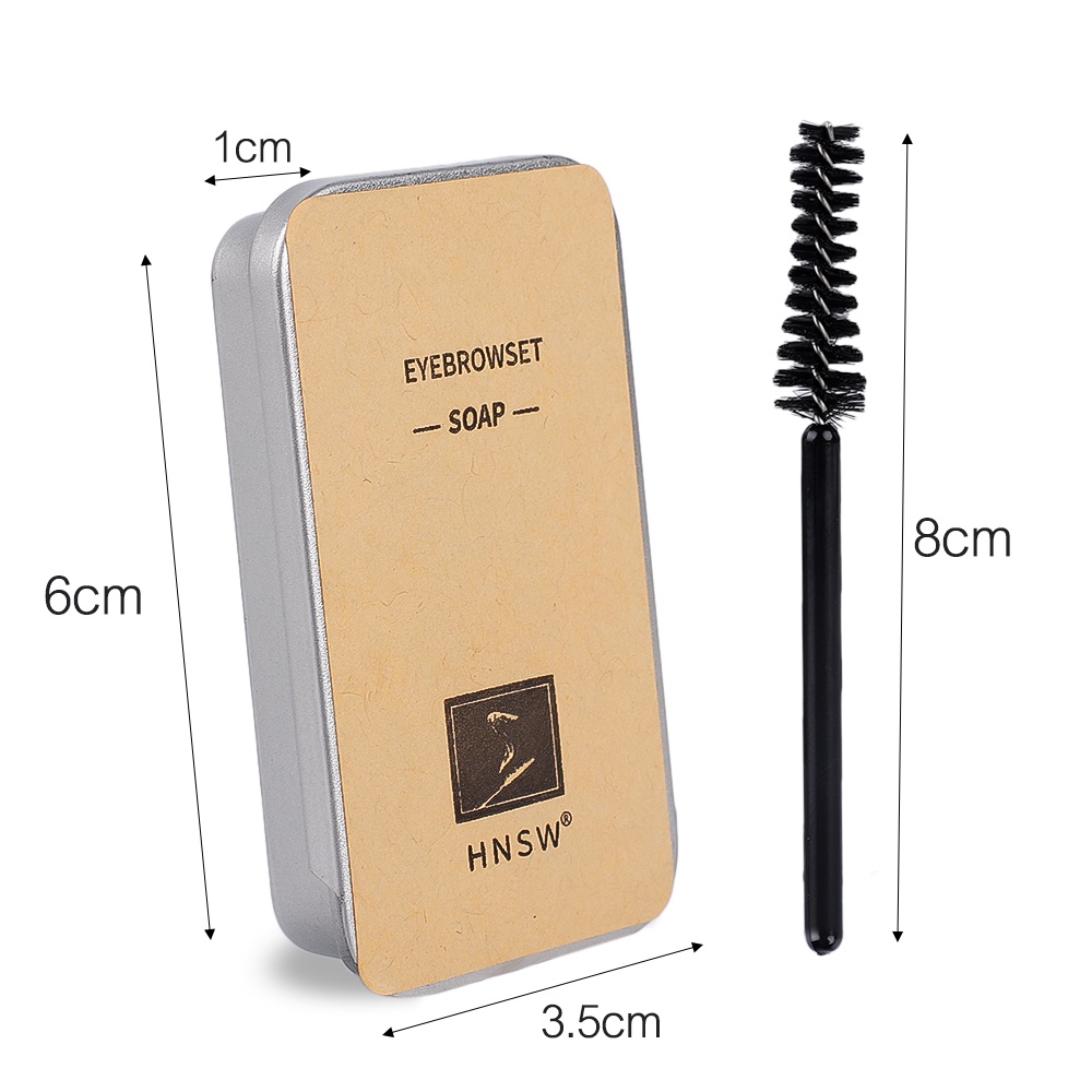 Set Gel Định Hình Lông Mày Kháng Nước Lâu Trôi Không Nhòe Kèm Cọ Tiện Dụng