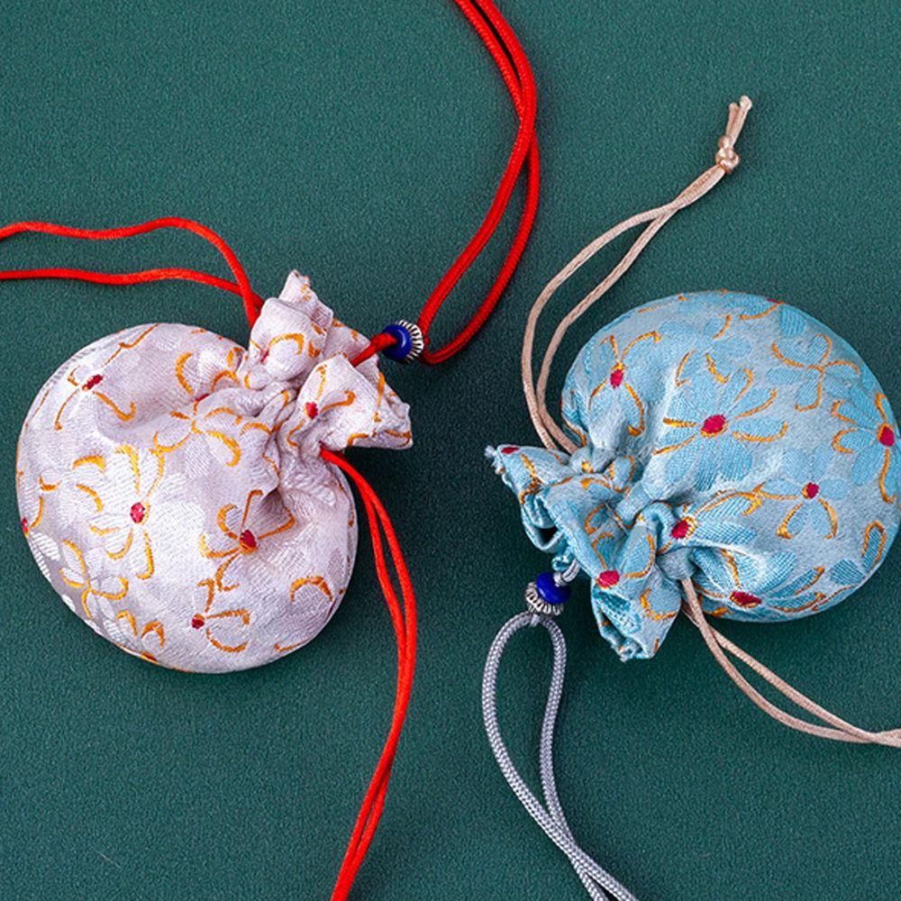 ANEMONE Túi Thơm Màu Trơn Phong Cách Trung Hoa Cổ Điển Thời Trang Cho Nữ