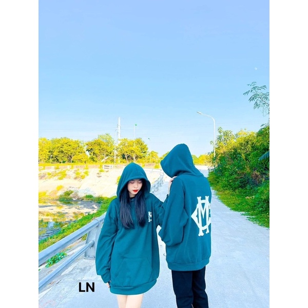 Áo hoodie MKC chữ lồng mũ 2 lớp TH6