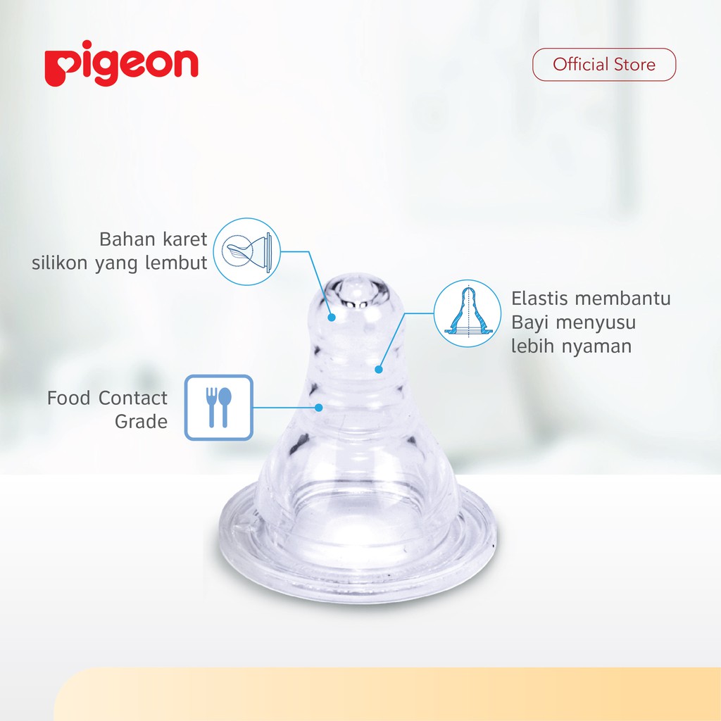 Set 1 Miếng Silicon Hình Chim Bồ Câu Siêu Mềm Size S Và M