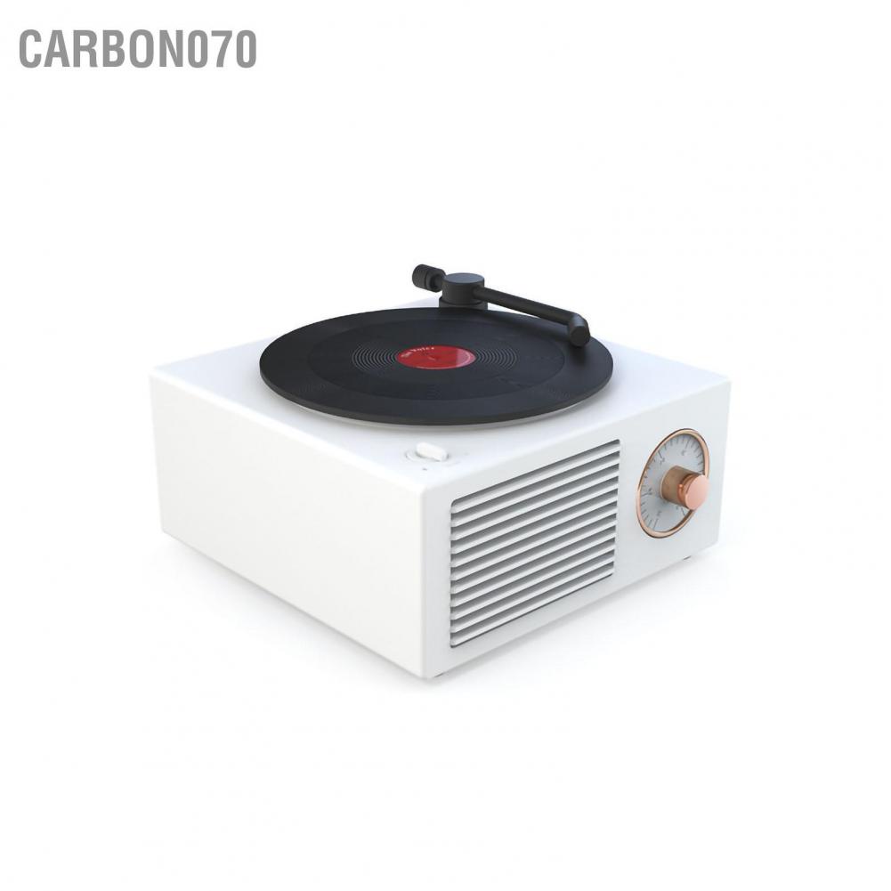 Carbon070 Carbon070 Loa Bluetooth nhỏ không dây di động kiểu cổ điển cải tiến với âm trầm phong phú và thanh HD
