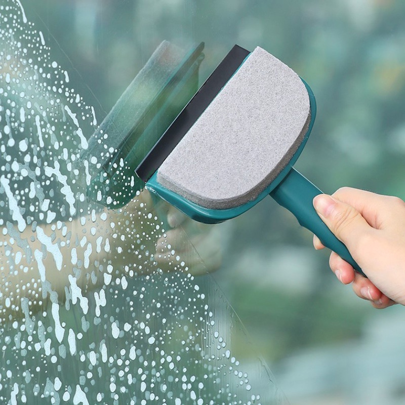 Bàn chải vệ sinh cửa kính xe hơi 2 trong 1 tiện lợi
