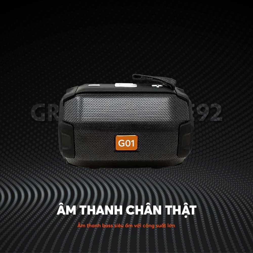 Loa bluetooth mini nghe nhạc kiêm đèn pin GrownTech E92 có đèn công suất lớn vỏ nhôm âm thanh chuẩn 2022
