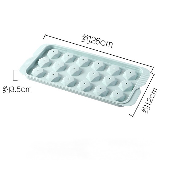 Khuôn làm đá viên TAILI 18/33 ngăn sáng tạo có nắp đậy tiện lợi cho nhà bếp