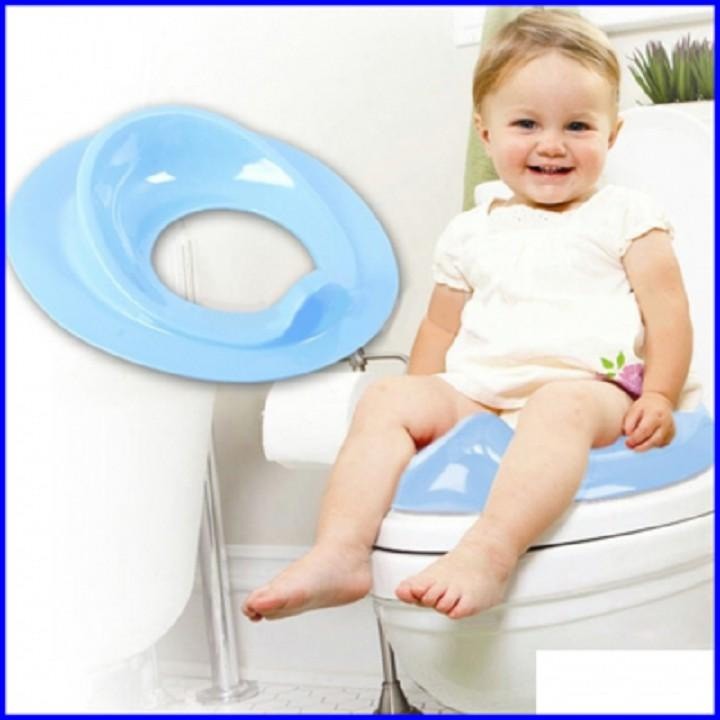GHẾ NGỒI BỒN CẦU CHO BÉ - Bệ Thu Nhỏ Ngồi Bồn Cầu Cho Bé Giúp Dễ Dàng Đi Toilet