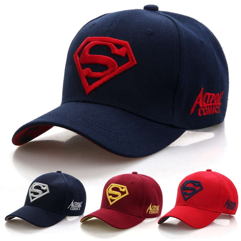 Mũ Lưỡi Trai In Chữ Superman Thời Trang Xuân Hè Cá Tính Cho Nữ