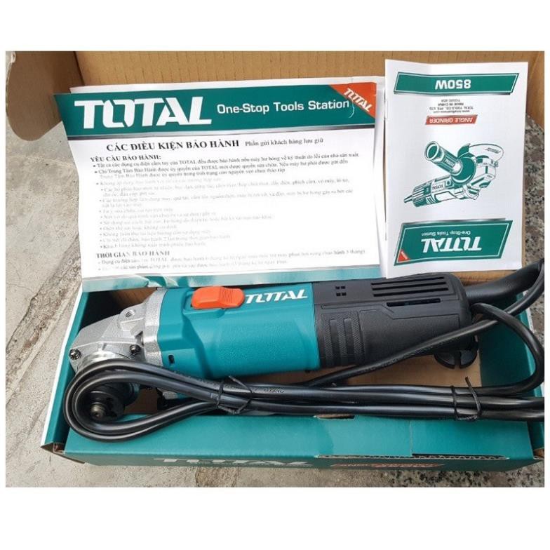 100mm 850W Máy Mài Góc máy cắt Total TG108100365 Có chỉnh tốc
