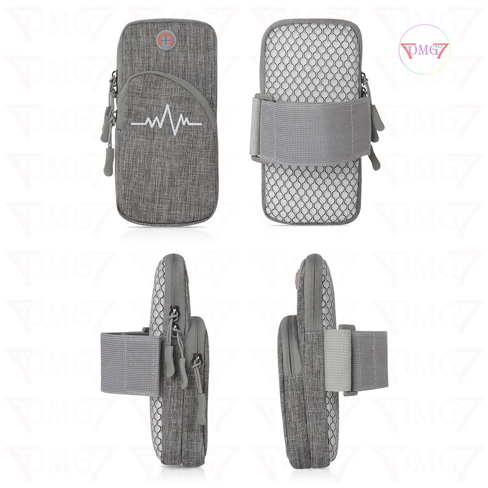 Đai đeo tay thể thao,túi đựng điện thoại đeo tay canvas chống thấm
