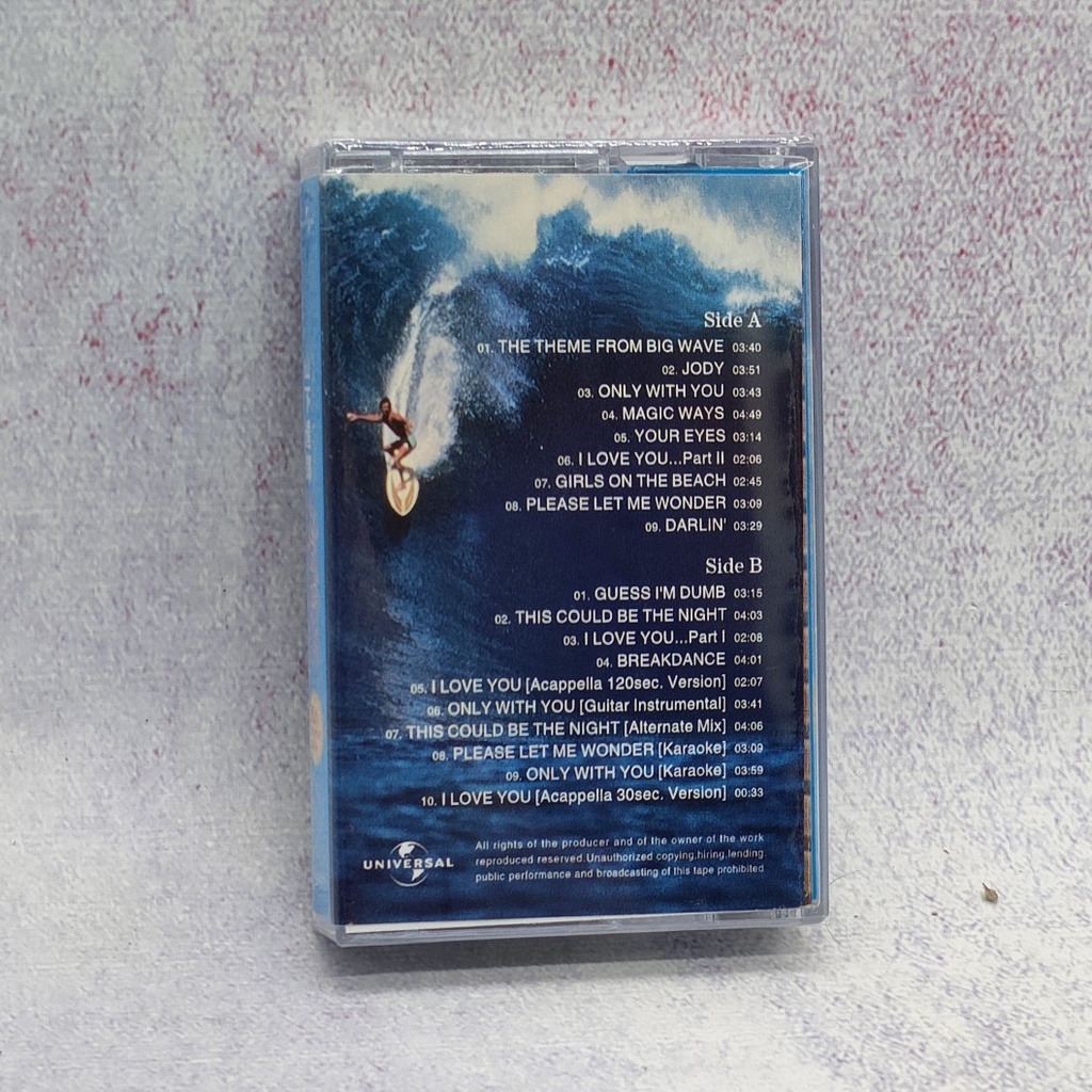 Nhãn Hiệu Mới Băng Cát Xét Kojiyama Shitaro Yamashi Takashi Daro Sóng To Phiên Bản Kỷ Niệm 30 Năm