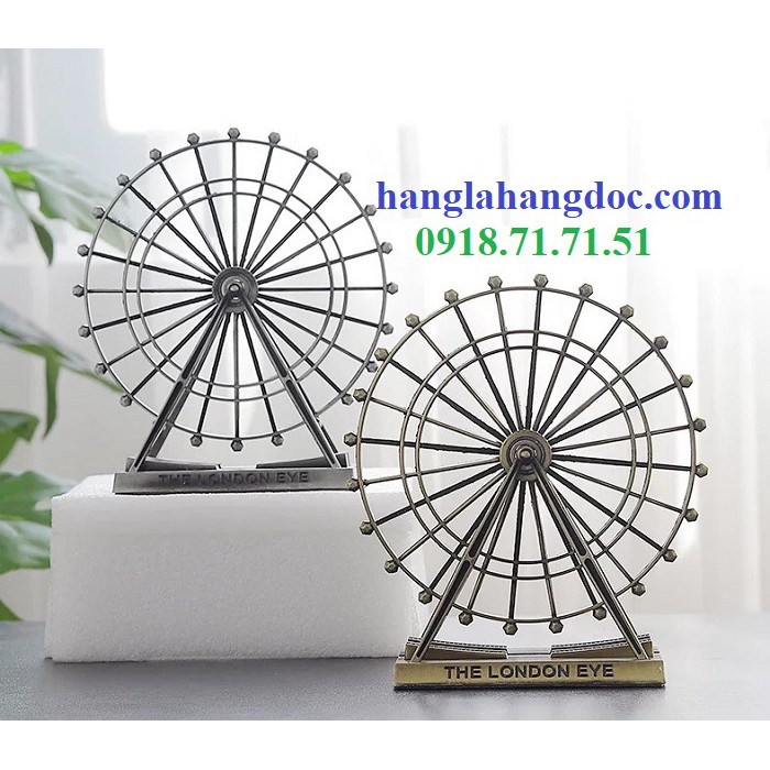 Vòng quay thiên niên kỷ (London Eye) cỡ lớn 15cm, trang trí sang trọng