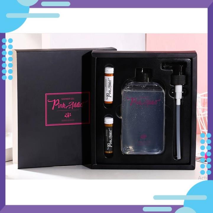 Sửa Tắm Nước Hoa PINK ADDICT FREE SHIP Thơm mịn, Trắng da