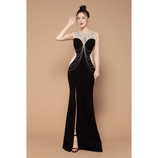 Đầm dạ hội đính phale quý phái