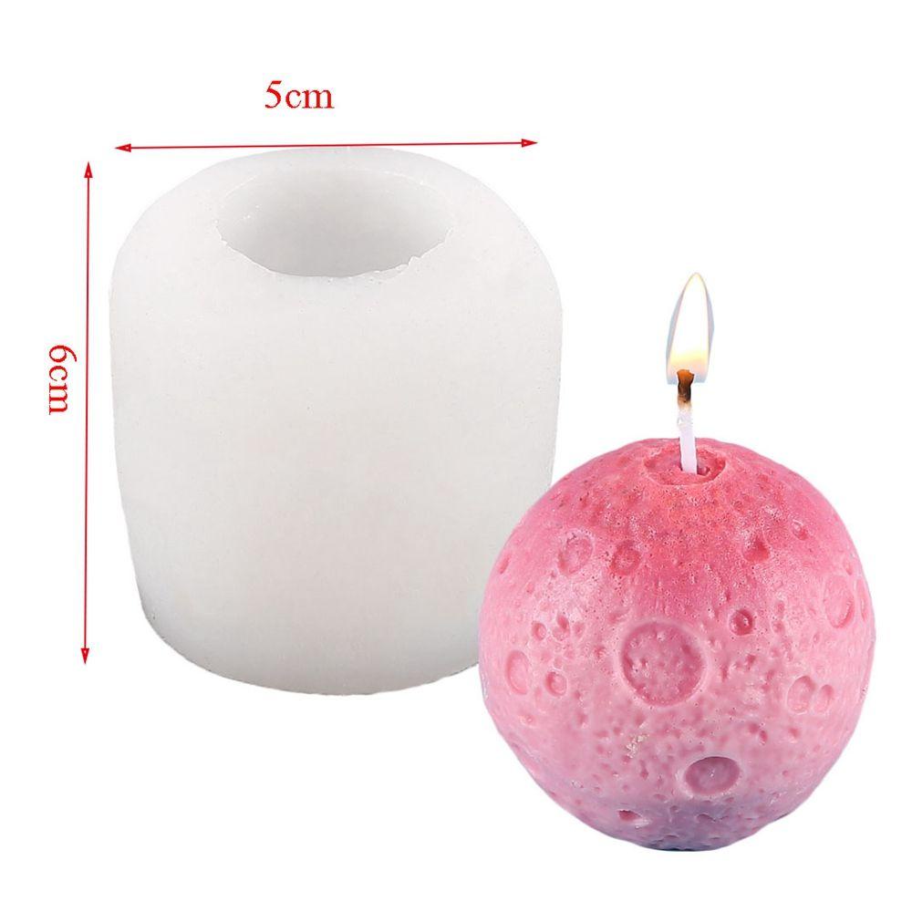 YIYU 1 Khuôn Làm Bánh Trung Thu Hình Hành Tinh Mặt Trăng Bằng Silicone DIY