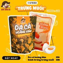 COMBO DA CÁ + TRỨNG MUỐI ABI-CHÍNH HÃNG