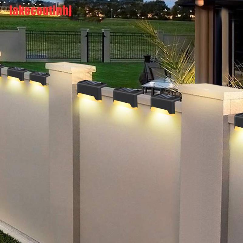 Đèn LED lối đi, cầu thang năng lượng mặt trời chống nước IP65 dùng trong trang trí ngoại thất