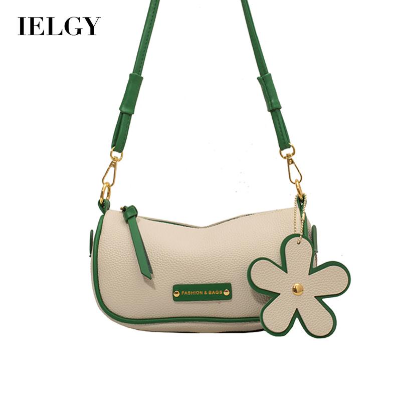 IELGY Túi Đeo Chéo Hình Trụ Thời Trang Sang Trọng Cho Nữ