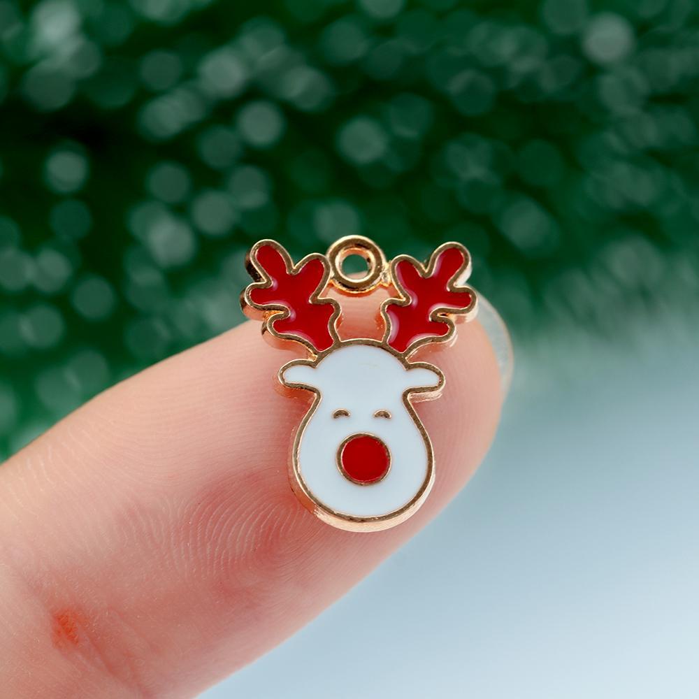 Set 20 Phụ Kiện Trang Trí Tóc Phong Cách Giáng Sinh Thời Trang DIY