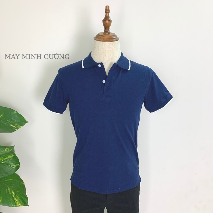 Áo thun nam polo trơn cổ bẻ có viền trang trí nam chất thun đẹp, dễ phối đồ, phong cách classic - ACS | BigBuy360 - bigbuy360.vn