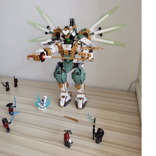 Đồ chơi lắp ráp Ninjago Siêu Anh Hùng 4020 Ninja Lloyd Titan Mech Mech 929pcs