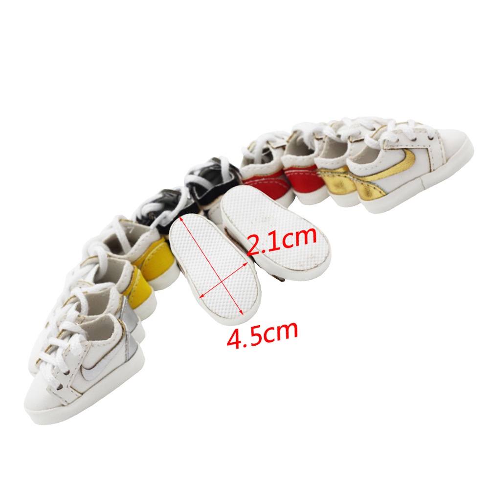 Giày Vải Cotton Cho Búp Bê 30cm Tỉ Lệ 1 / 6