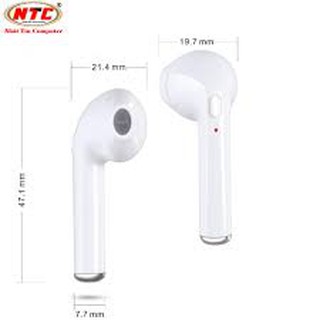 Tai nghe Bluetooth i7S nghe đc 2 tai