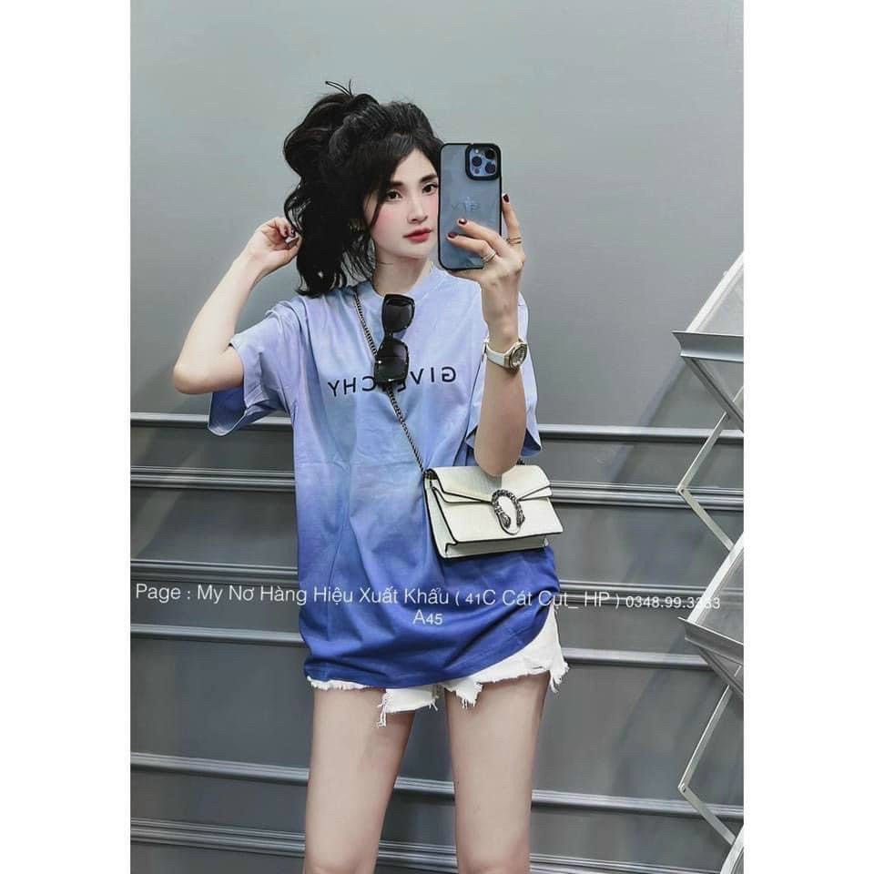 Áo thun nữ trắng from rộng tay ngắn đẹp cá tínhalohashop91