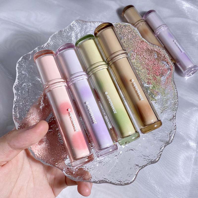 Son Bóng HERORANGE Iced Tea Fruity Mirror Lip Glaze