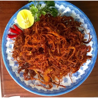 Khô bò sợi cary 500g