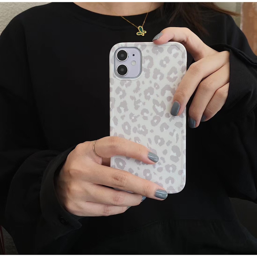 Ốp điện thoại họa tiết đốm da báo dành cho Iphone 7 8 X Xs Xr Xsmax 11 Pro Promax | BigBuy360 - bigbuy360.vn