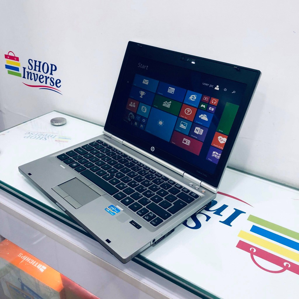 Laptop 12inch vỏ nhôm HP-2560P i5-2350M / Ram 8gb / Ổ cứng 500gb Chơi Game, Làm Văn Phòng, Học Tập mượt mà