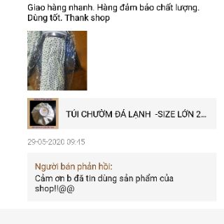 TÚI CHƯỜM ĐÁ LẠNH -SIZE LỚN 22CM