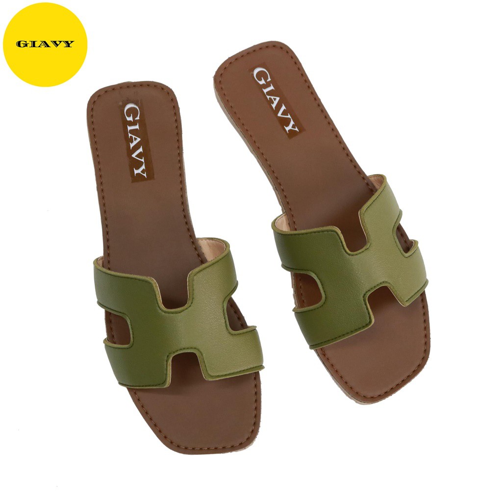 Dép nữ quai chữ H, dép nữ thời trang NV916 - GIAVY