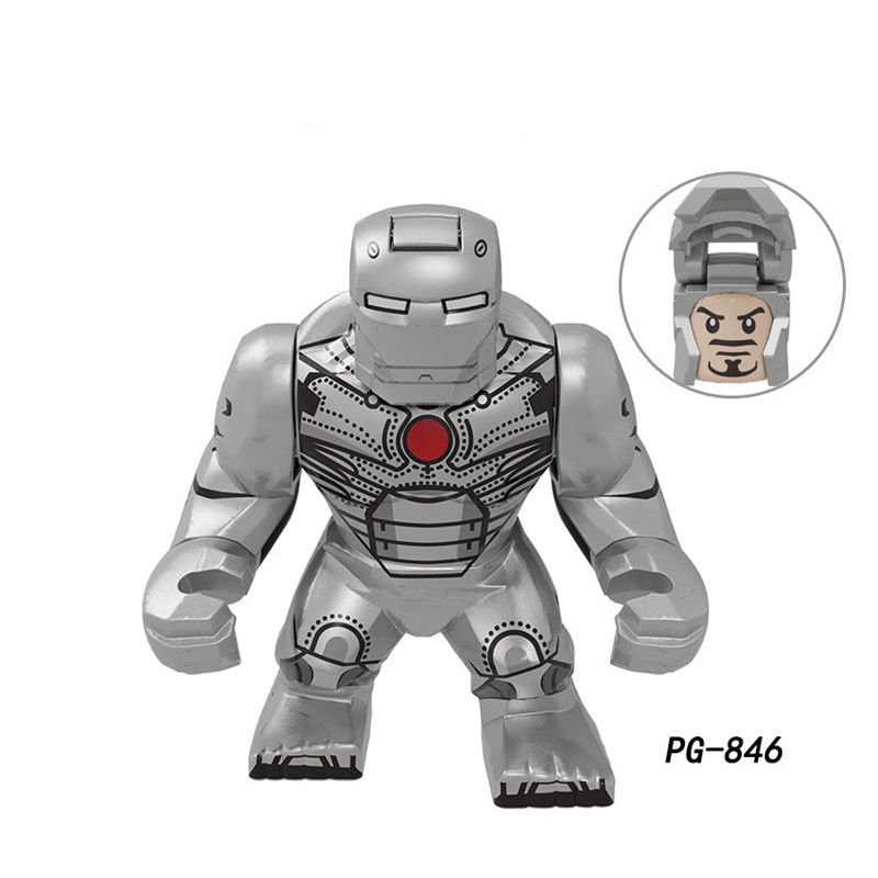 1 Mô Hình Nhân Vật Siêu Anh Hùng Lắp Ráp Iron Man Loki Deadpool Minifigures Làm Quà Tặng Cho Bé