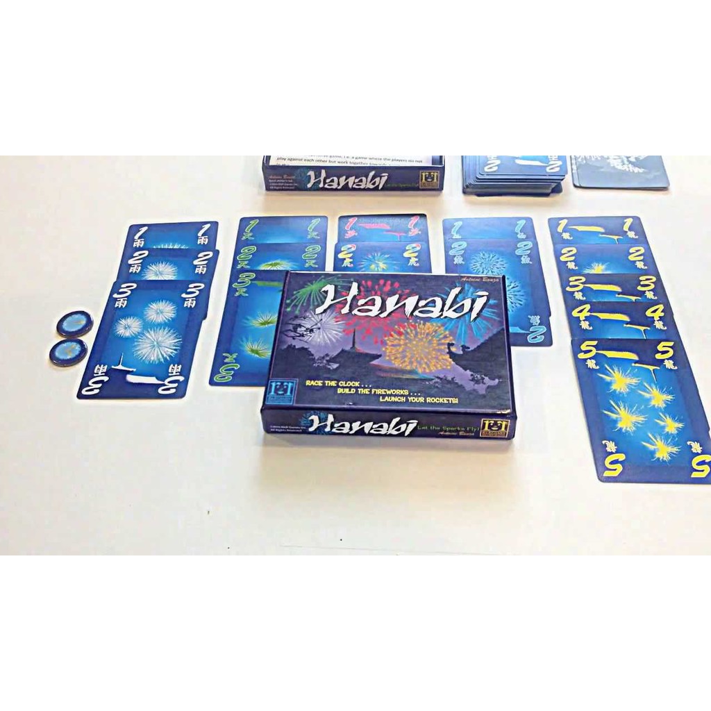 BOARD GAME HANABI- TRÒ CHƠI BẮN PHÁO HOA