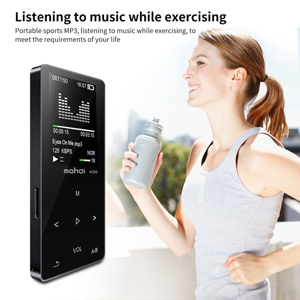 [Mã ELHACE giảm 4% đơn 300K] Máy nghe nhạc lossless Mahdi M350 Bluetooth 4.1 Phiên bản 8GB - Máy nghe nhạc Mahdi M350