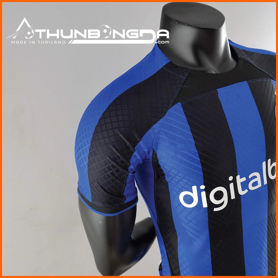 Áo Inter Milan sọc xanh đen sân nhà 2022/2023, 2022/23 bản PLAYER Issue BODY fit cao cấp Thái Lan