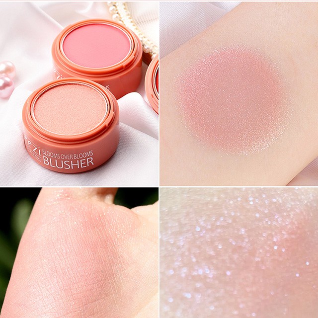 Phấn Má Hồng Leezi Blooms Over Blooms Blusher Giữ Màu Lâu Trôi