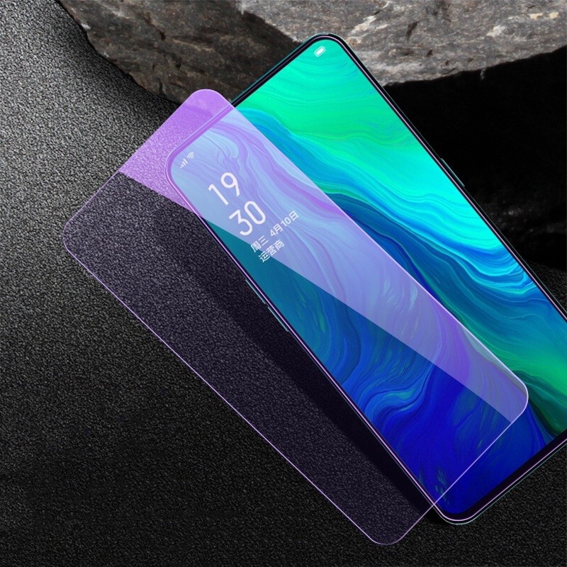 Kính Cường Lực Chống Ánh Sáng Xanh Cho OPPO F5 F7 F9 F11 Pro A3S A5S A12 A31 A83 A52 A92 A53 A93 A5 A9 2020 Reno 2F