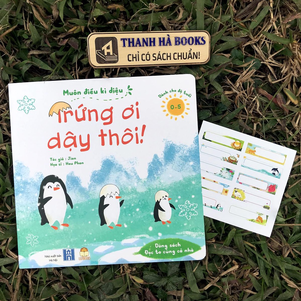 Sách - Muôn điều kì diệu - Bộ 2 quyển tặng kèm Nametag - Dành cho bé 0 - 5 tuổi (Dòng sách đọc to)