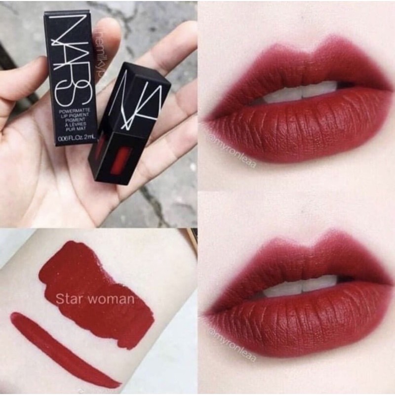 Son kem lì Nars 2779 Starwoman Power Matte Lip Pigment (2ml minisize) - ITALY