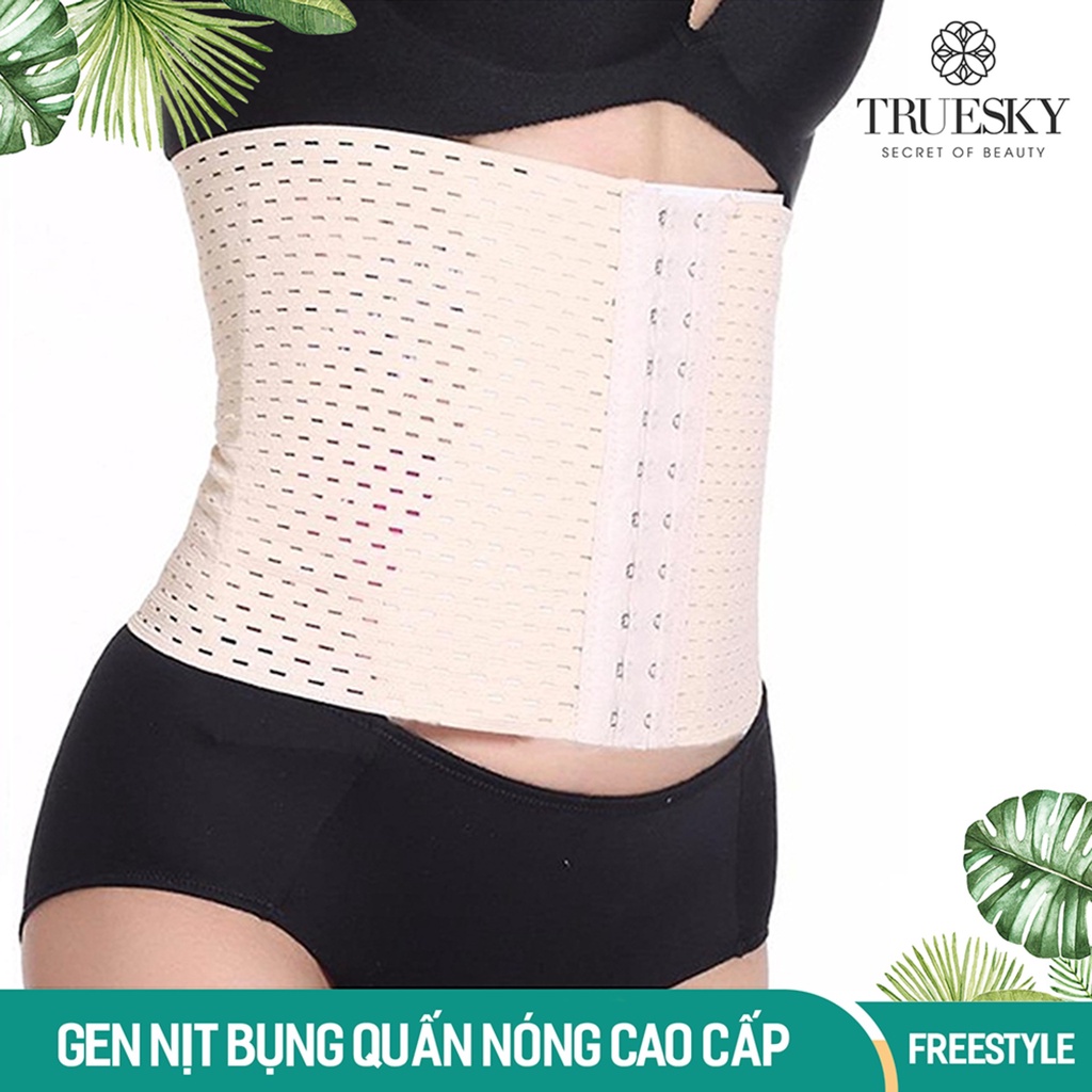 Đai nịch bụng quấn nóng eo thon cao cấp - Nịch bụng sau sinh tan mỡ Slimming  - Katta
